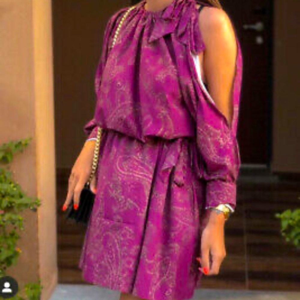 Zara, medium, purple